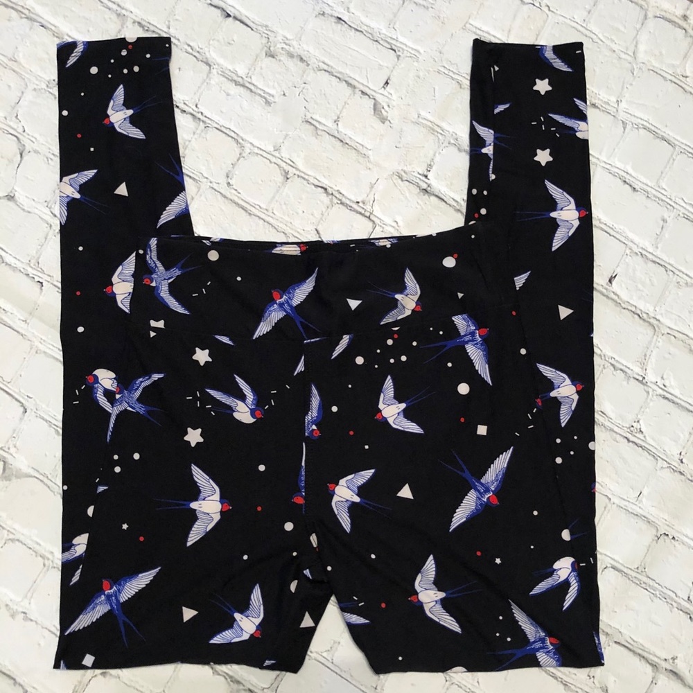 LuLaRoe OS legging - birds